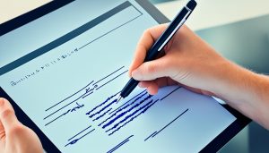 how to create an electronic signature