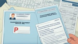 accelerated payment notice