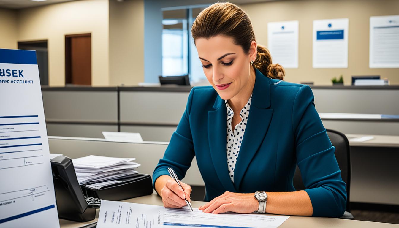 open a business bank account