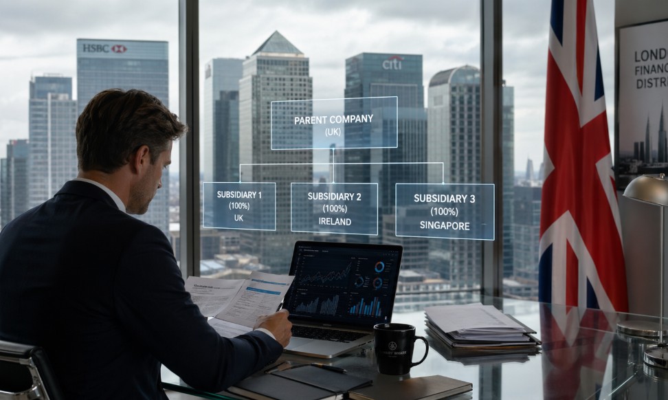 set up a holding company