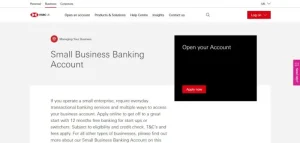 HSBC Small Business Banking Account for UK startups
