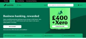 Lloyds Business Account for UK startups and growing businesses
