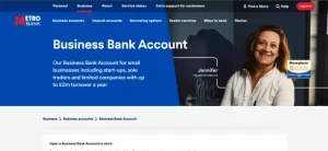 Metro Bank Business Bank Account for UK startups and small businesses