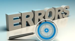What Are the Common Errors