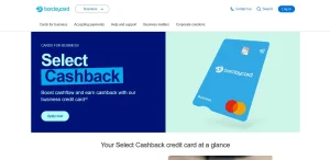 Barclaycard Select Cashback Business Credit Card