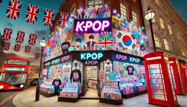 kpop shops in london