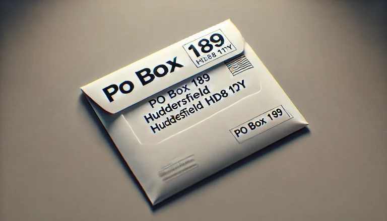 po box 189 huddersfield