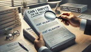 Can I Dispute or Validate a Debt Claimed by Lowell Financial