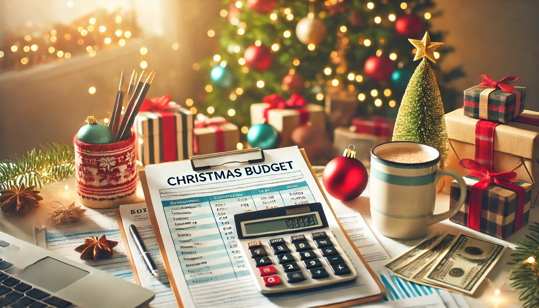 budget for christmas and spread cost of tax bills