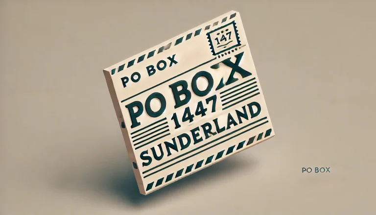 po box 1447 sunderland
