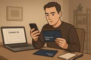 Can I Contact the Sender Directly from PO Box 7472 Bilston