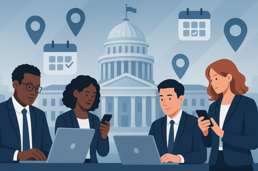 federal workers required to report daily location