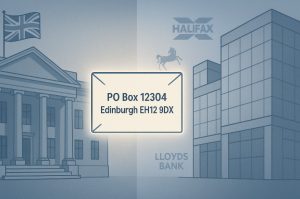 Is PO Box 12304 Edinburgh Associated with Government or Financial Services