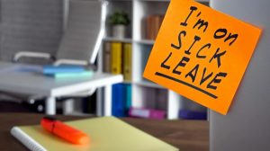 can you go on holiday whilst on sick leave uk