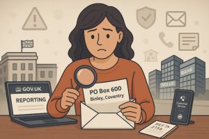 How Would You Contact the Sender or Report Suspicious Mail