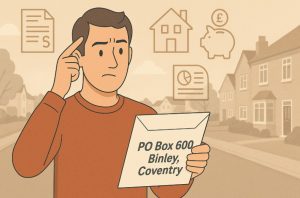 Why Might You Receive Mail from PO Box 600 Binley Coventry