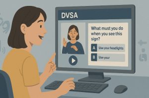 How Does the On-Screen BSL Video Improve the Test Experience