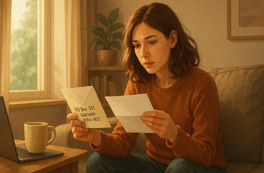 po box 551 fareham po14 9dz