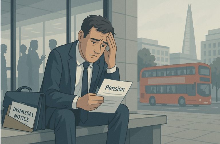 do you lose your pension if you are sacked for gross misconduct