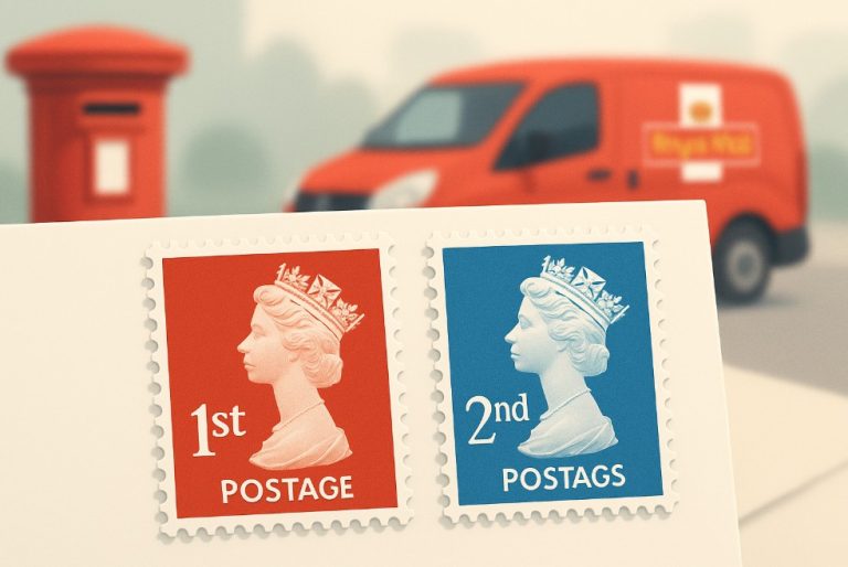 how much is a 1st and 2nd class stamp