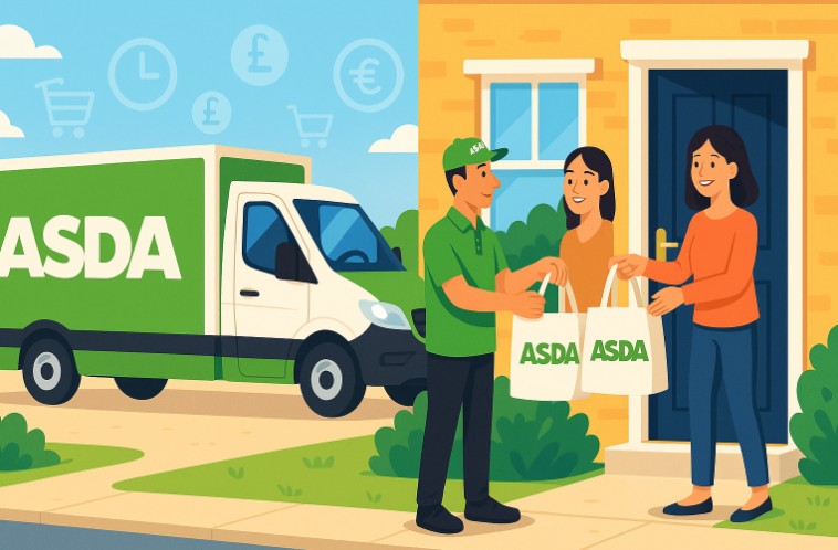 how much is asda delivery