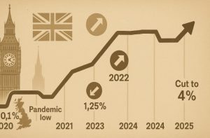 What Is the Historical Trend of the Bank of England Base Rate