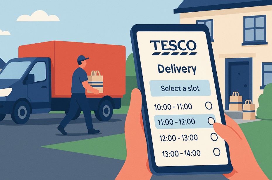 how much is tesco delivery