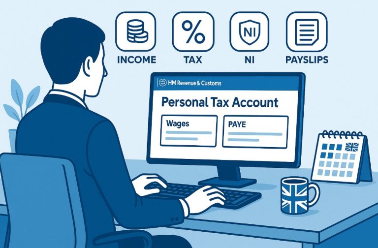 how to check my wages on hmrc