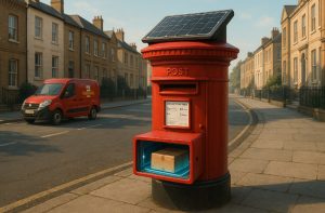 solar powered postboxes