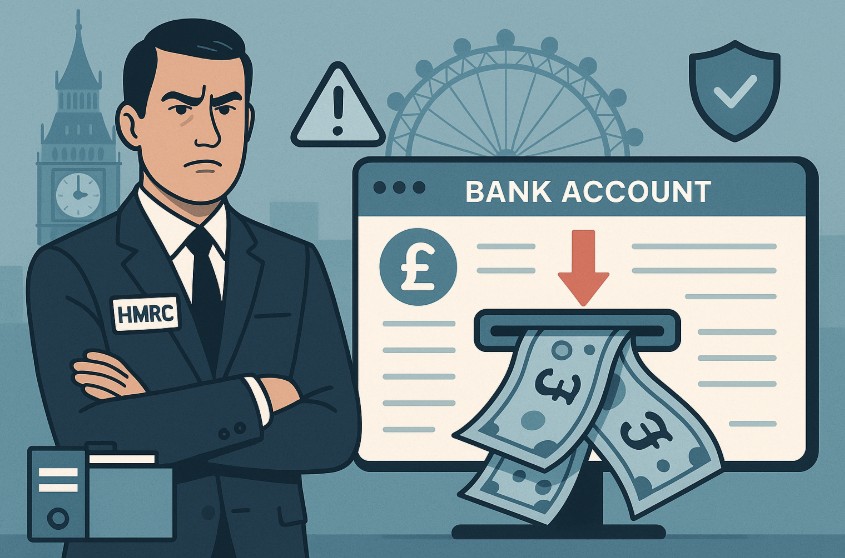 hmrc raiding bank accounts