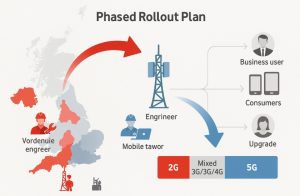 How Is Vodafone Managing the Shutdown Through a Phased Transition
