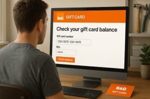 check b&q gift card balance