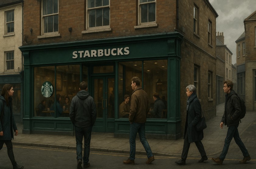 is starbucks closing down in uk