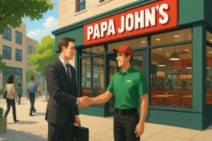 papa john's franchise cost uk