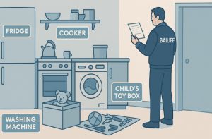 What Items Are Exempt from Bailiff Action in Shared Homes