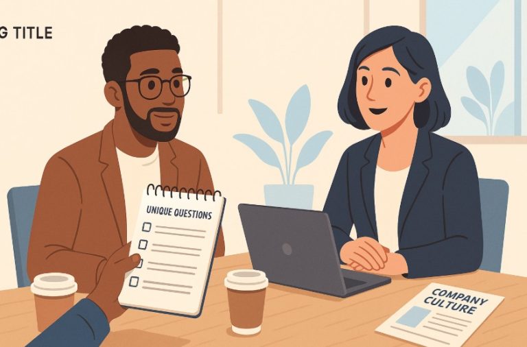 unique interview questions to ask employer