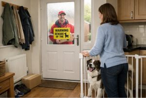 What Should You Do Before Opening the Door to a Postie